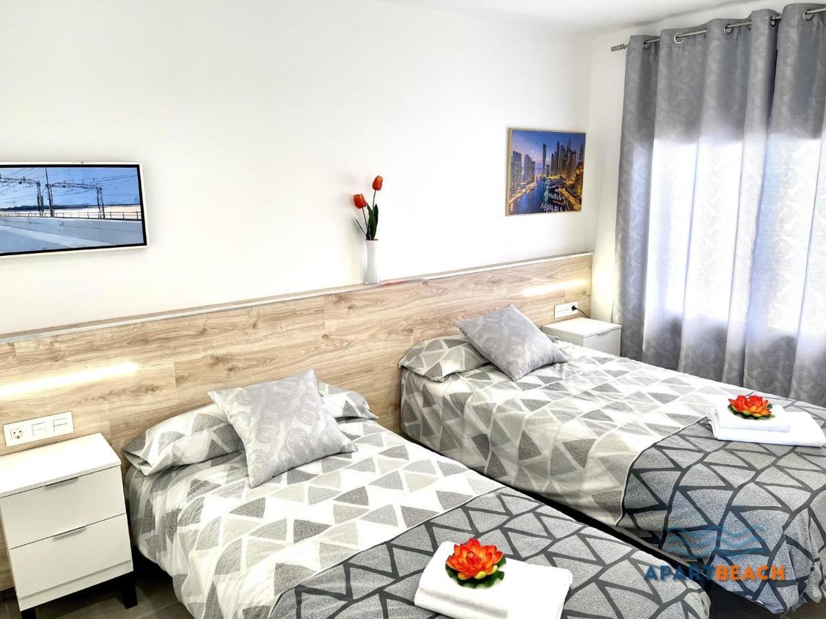 Apartbeach Mimosas Deluxe Climatizado Vistas Playa Miami Playa Esterno foto